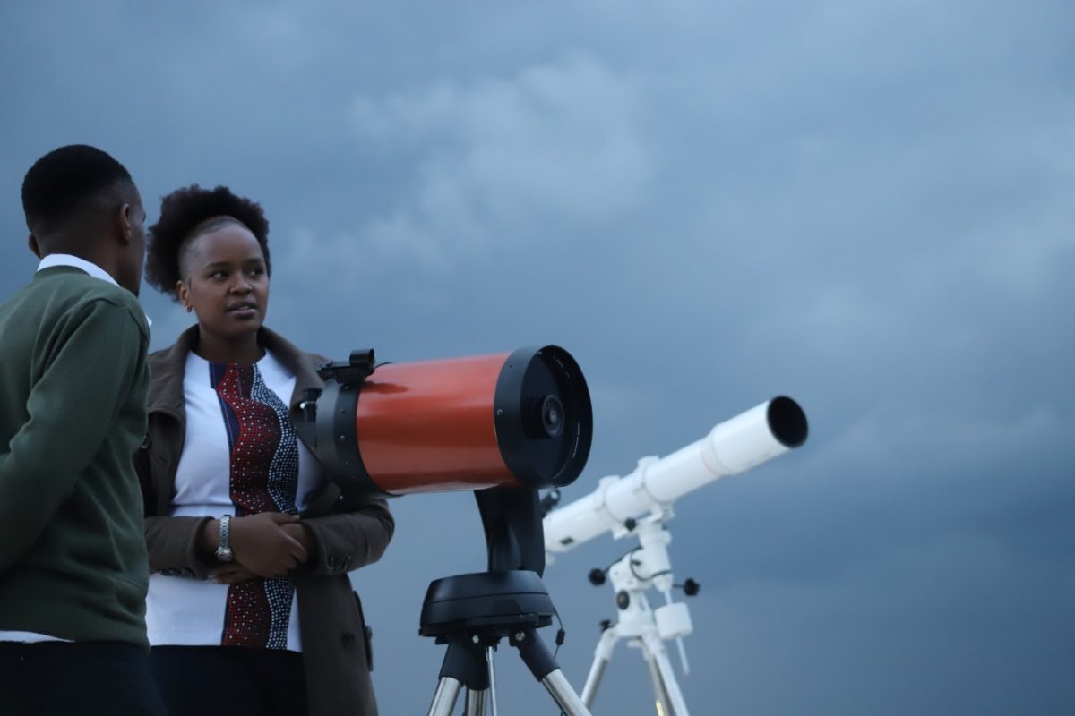Kenya Space Agency Representatives atop KICC